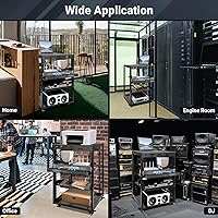 Eastrexon 15U Open Frame Server Rack — image 7