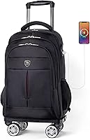 35L Multi-Scene Detachable Handle Travel Rolling Backpack — image 1