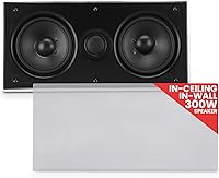 Pyle PDIWCS56 In-Wall/In-Ceiling Dual 5.25″ Center Channel Speaker — image 1