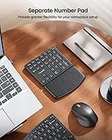 ProtoArc EKM04 Ergonomic Keyboard Mouse Combo — image 7