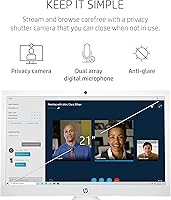 HP 21 All-in-One PC, Intel Pentium Silver J5040, 4GB RAM, 128GB SSD — image 4