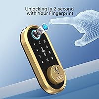 SMONET Smart Lock Y1-GBF-S Bluetooth Keyless Entry Deadbolt — image 3