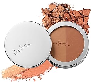 Ere Perez Natural Rice Powder Bronzer + Contour - Tulum Review