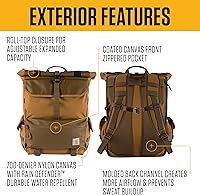 Carhartt 40L Nylon Roll Top Backpack — image 2