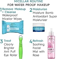 Garnier Micellar Facial Cleanser & Makeup Remover Wipes 25 Count — image 3