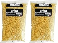 Waxness Spa Choice Natural Honey Gel Hard Wax Beads 2.2 lb / 1 kg Pack of 2 — image 1