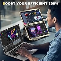 Macsecor 15.6″ Triple Laptop Screen Extender — image 5