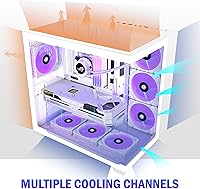 ANSAITE W9 Mid-Tower Gaming PC Case — image 3