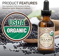 US Organic Sesame Seed Oil 4oz — image 5