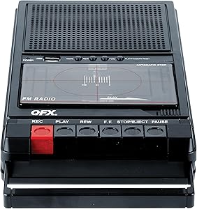 QFX RETRO-39 Portable Shoebox Cassette Tape Recorder Review