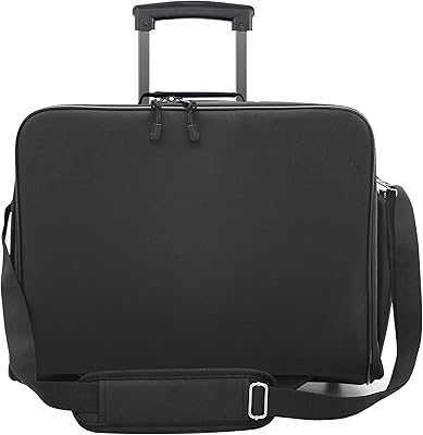 Foldable Laptop Carry-on Briefcase On Wheels 17.5″