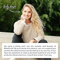 RobeCurls Original Heatless Hair Curler Set - Black — image 5