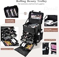 Costravio Travel Makeup Bag on Wheels — image 3