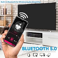Pyle PMSA126BU Wireless Bluetooth PA Amplifier — image 4