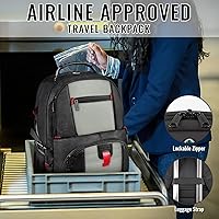 YOREPEK 50L Travel Backpack for 17-inch Laptop — image 5