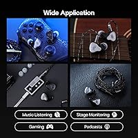 Linsoul Kiwi Ears KE4 In-Ear Monitor 2DD+2BA Hybrid Earphone — image 5
