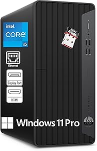 HP ProDesk 400 G7 Tower Desktop, Intel Core i5-10500, 64GB RAM, 2TB SSD Review