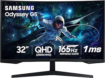 Samsung Odyssey G55C 32″ Curved Gaming Monitor