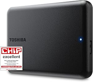 Toshiba Canvio Partner 1TB Portable External Hard Drive