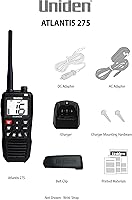 Uniden Atlantis 275 Handheld VHF Marine Radio — image 5