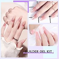 AOBOO Hard Gel Builder Gel for Nails Nude 5.3fl.oz — image 6