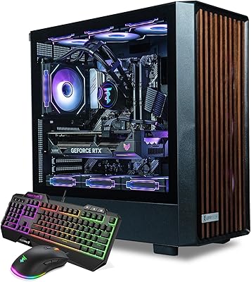 ViprTech Overlord 2.0 Liquid-Cooled Gaming PC - AMD Ryzen 7 5700X, RTX 5070, 32GB RAM, 2TB SSD