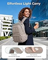 BAGSMART Womens Quilted Laptop Backpack — image 4