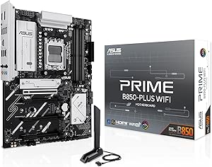 ASUS Prime B850-PLUS WiFi AMD AM5 ATX Motherboard Review