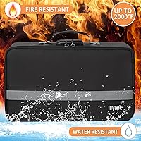 IBVIVIC Fire-resistant Photo Storage Box with 12 Cases — image 5