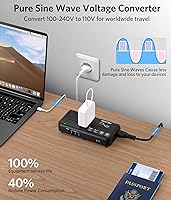 BESTEK 600W Pure Sine Wave Voltage Converter — image 3