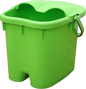 Basicwise Foot Massage Spa Bath Bucket with Cover Review