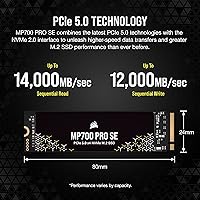 Corsair MP700 PRO SE 4TB M.2 PCIe Gen5 SSD — image 3