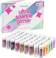 Hemway Glitter Tube Ultra Sparkle Box 54 Pack — image 1