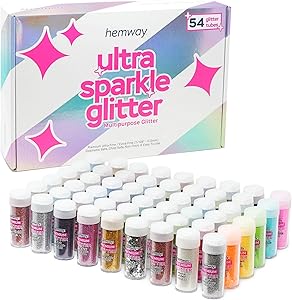 Hemway Glitter Tube Ultra Sparkle Box 54 Pack Review