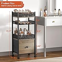 SOLIMINTR Makeup Organizer with Drawer — image 6