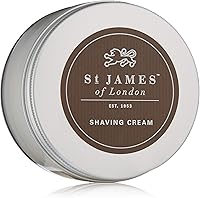 St James of London Sandalwood & Bergamot Shave Cream, 5.07oz — image 1