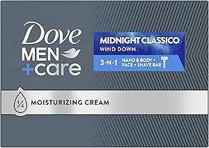 Dove Men+Care Midnight Classico Hand & Body Face + Shave Bar 10 Count Review