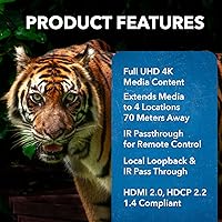 OREI UHD48-EX230-K 4K 4x4 HDMI Extender Matrix — image 7