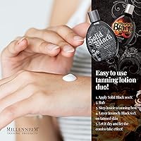 Millennium Tanning Solid Black 100x & Insanely Black 60x Tanning Lotion Duo 13.5oz — image 5