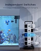 JACKYLED Power Strip Tower with 20 Outlets and 6 USB Ports — image 4