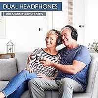 SIMOLIO 737D Plus Wireless TV Headphones — image 2