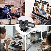 Oivom JL02-1080 1080P Webcam with Microphone and Speaker — image 9