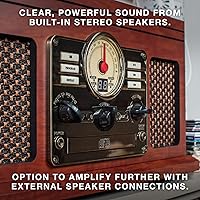 Victrola The Quincy 6-in-1 Bluetooth Record Player — image 6