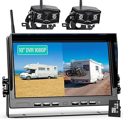 Nuoenx 10″ Wireless Backup Camera System W102