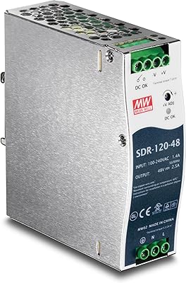 TRENDnet TI-S12048 120W Industrial DIN-Rail Power Supply