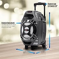 QFX PBX-61081 Rechargeable Portable Speaker — image 2