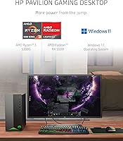 HP Pavilion Gaming Desktop TG01-2022, AMD Ryzen 3 5300G, 8 GB RAM, 512 GB SSD — image 2