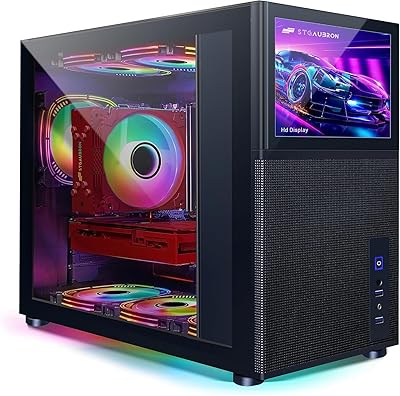 STGAubron Gaming PC, Intel Core i7-11700KF, GeForce RTX 3060, 32GB RAM, 2TB SSD