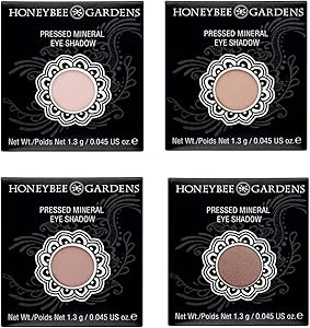 Honeybee Gardens Quad Eye Shadow Compact - Skinny Dip Palette Review