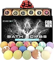 ZenseMe Bath Bombs for Men, Gift Set of 18, 2.5 oz — image 1